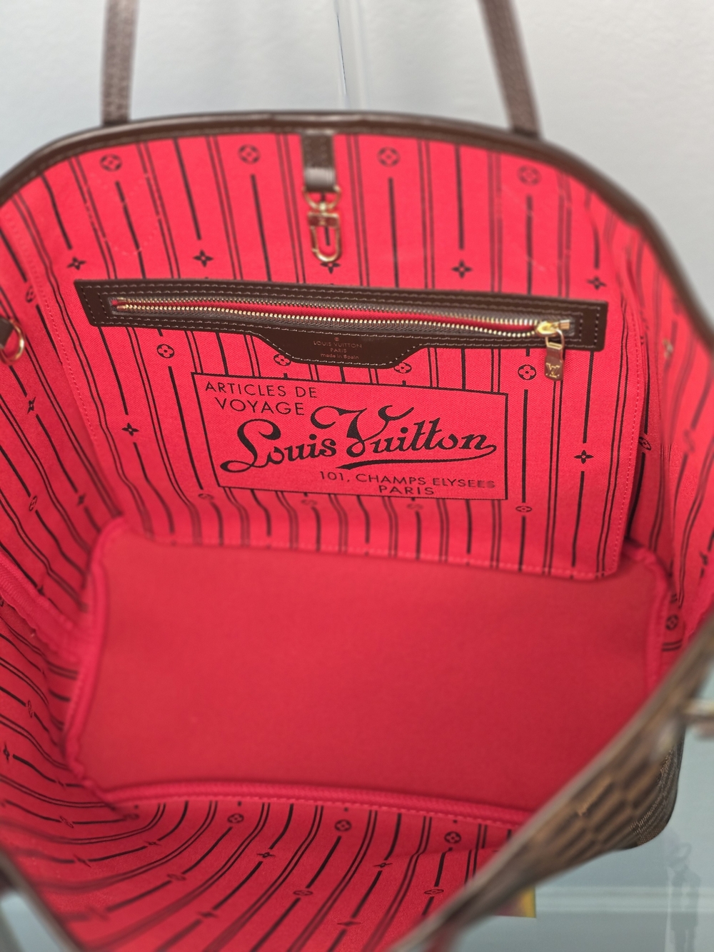 Louis Vuitton Damier Ebene MM Neverfull - Picture 5 of 8